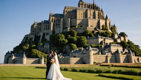 Faites du mont saint-michel le cadre enchanteur de votre mariage de rêve